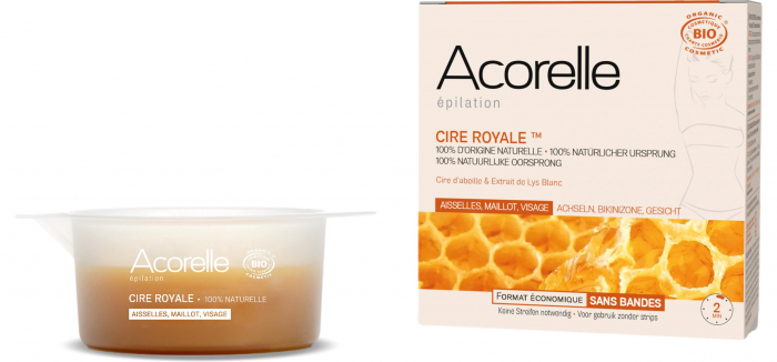 Ceara epilatoare BIO fata, axila, zona inghinala, cu rasina de pin si extract de crin alb Acorelle [1]