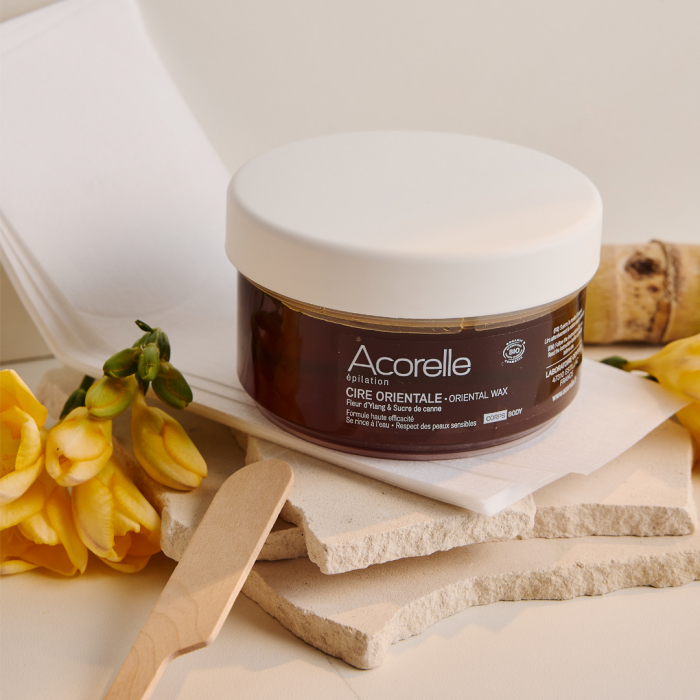 Ceara epilatoare orientala BIO pentru corp, cu zahar din trestie si ylang-ylang Acorelle [3]