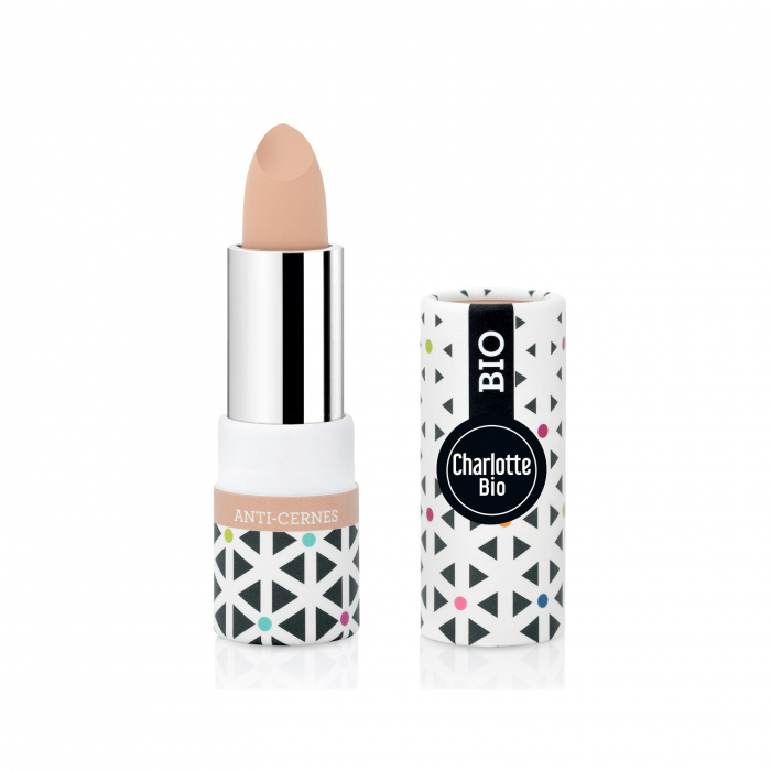 Corector BIO anticearcan Nude, cu extract magnolie, ulei jojoba si samburi caise Charlotte Bio [4]
