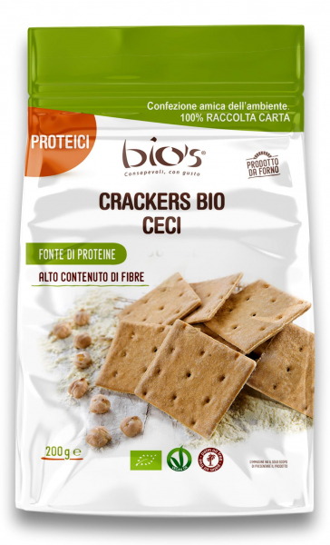 Crackers BIO din naut, ulei masline si sare de Cervia Bio's [1]