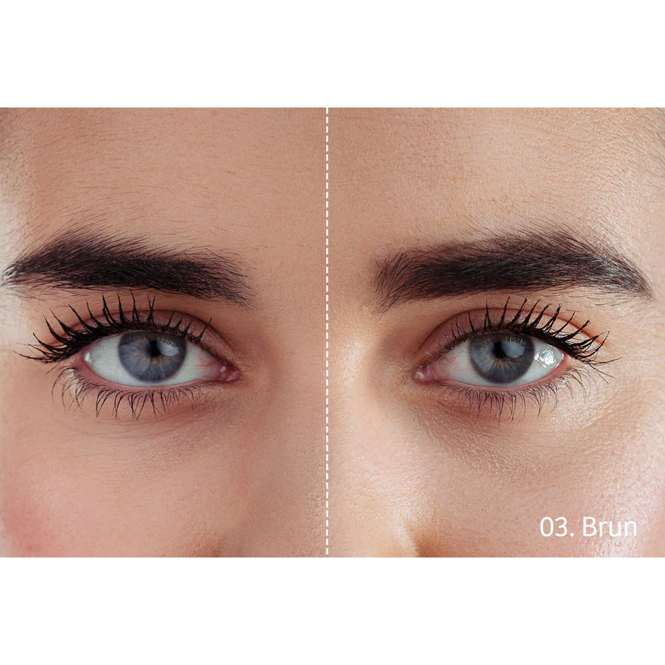 Creion BIO sprancene Brun, cu ceara carnauba si ulei cocos Charlotte Bio [3]