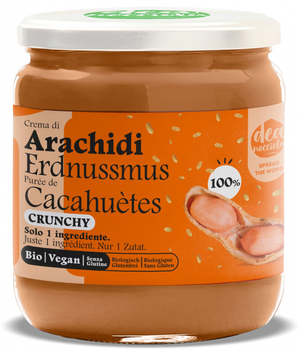 Crema BIO crunchy din 100% arahide Deanocciola [1]