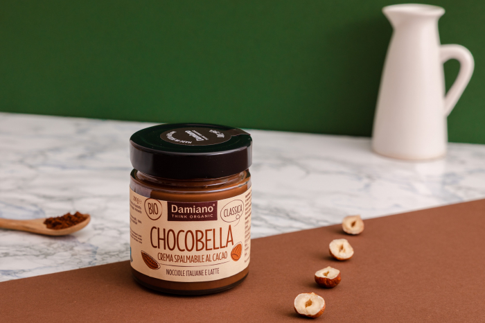 Crema BIO de ciocolata cu lapte si alune de padure Damiano [4]
