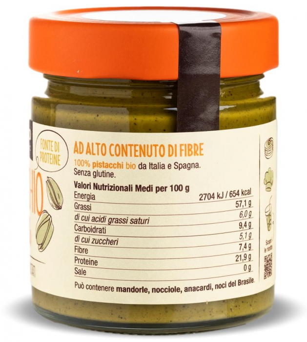 Crema BIO de fistic prajit 100% Damiano [3]