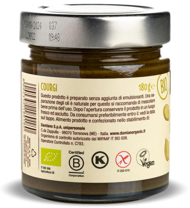 Crema BIO de seminte de dovleac 95% Damiano [2]