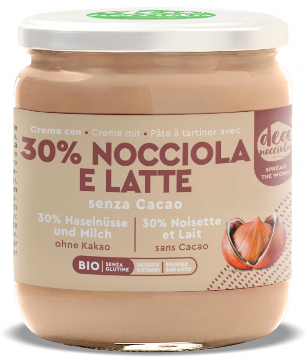 Crema BIO fara cacao, cu alune de padure si lapte Deanocciola [1]