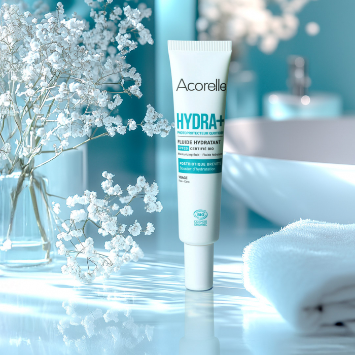 Crema hidratanta BIO protectie solara pentru fata SPF20, cu filtru mineral 100% natural Acorelle [3]