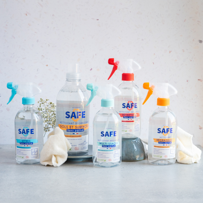 Detergent BIO multisuprafete cu pulverizator, fara parfum, fara alergeni Safe [2]