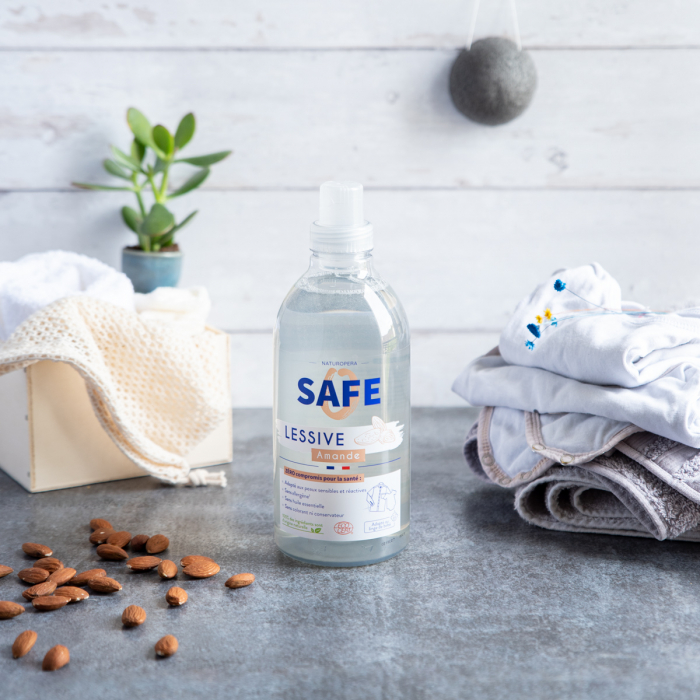 Detergent BIO pentru rufe, parfum migdale, fara alergeni Safe [2]