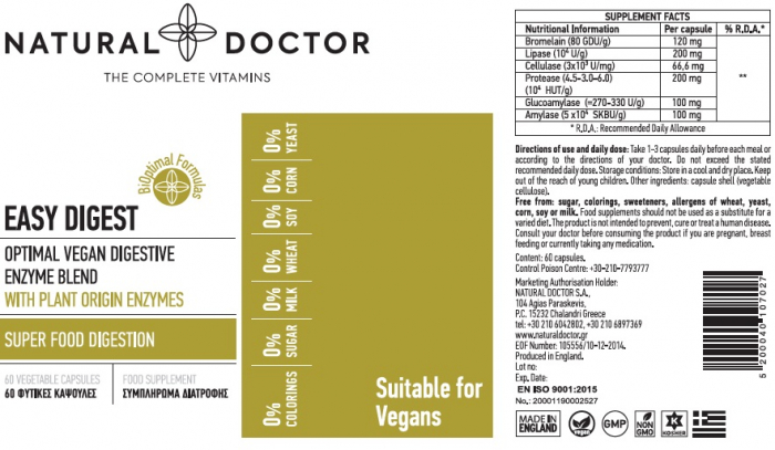 EASY DIGEST super digestie Natural Doctor [2]