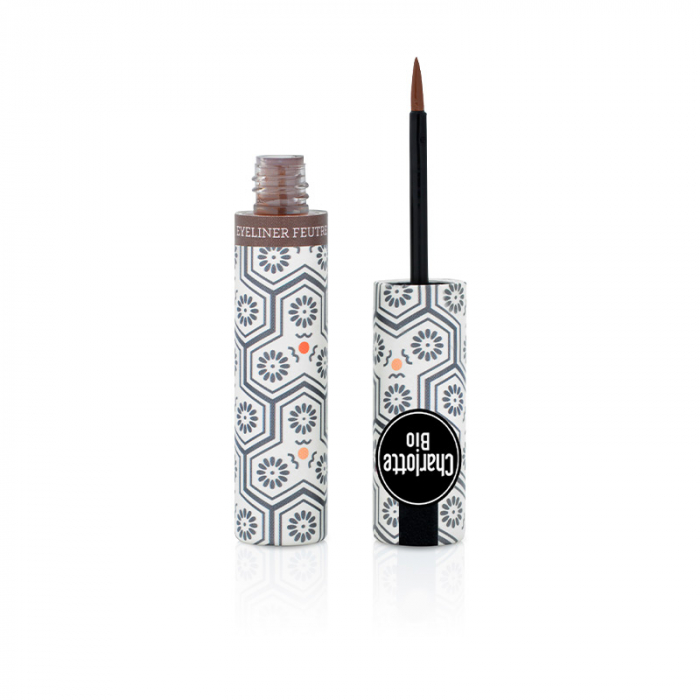 Eyeliner BIO Maro de inalta precizie, varf de pasla, cu aloe vera si extract magnolie Charlotte Bio [4]