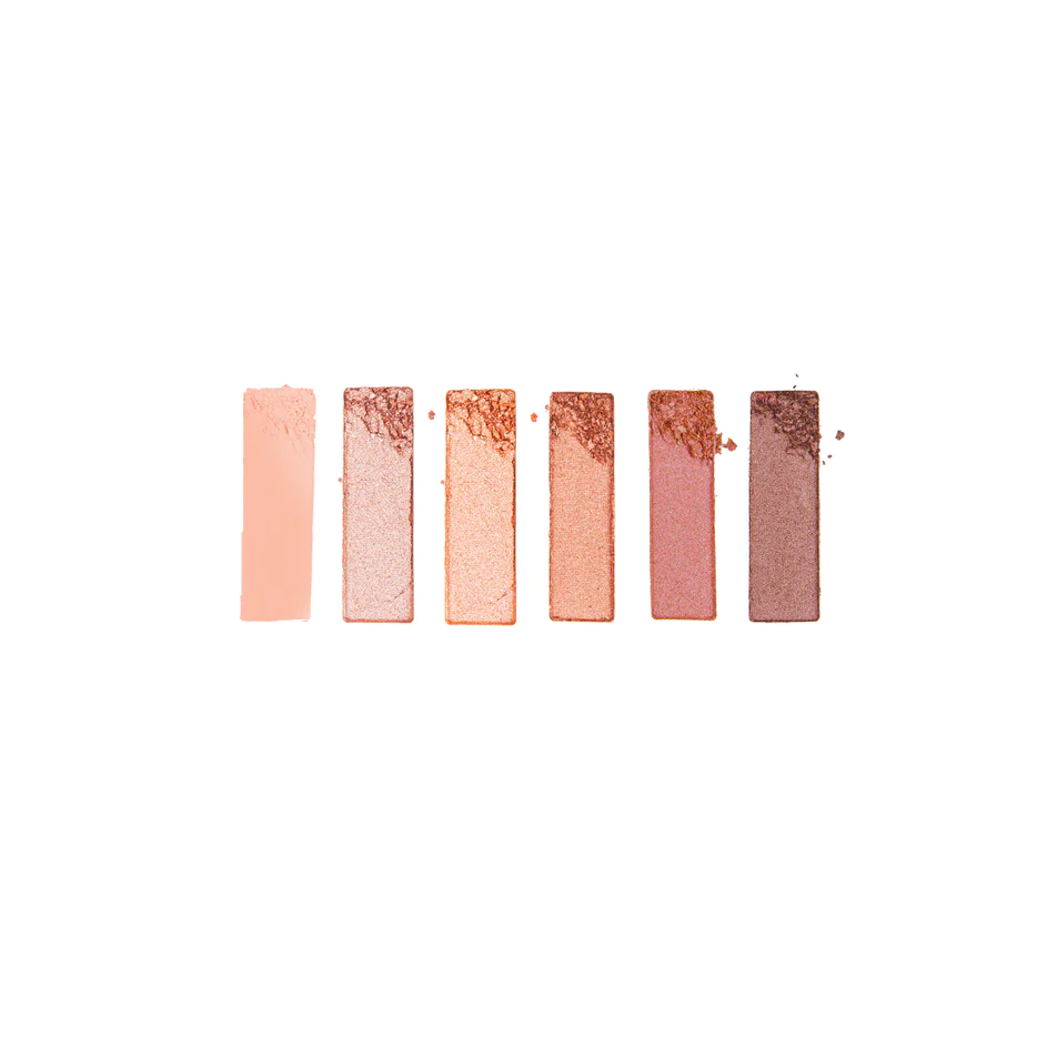 Fard BIO pleoape, paleta 6 culori Essentials, cu seminte de jojoba si extract magnolie Charlotte Bio [3]