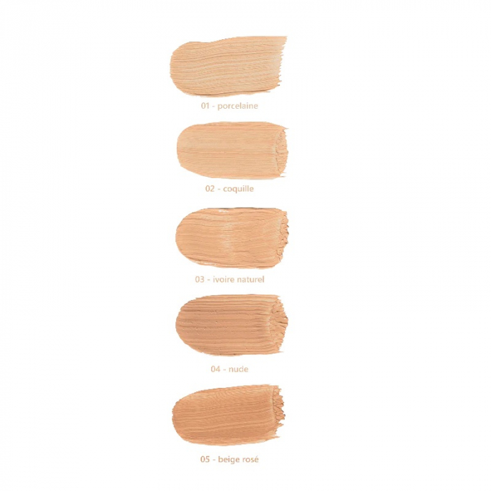 Fond de ten BIO fluid Beige Naturel, cu aloe vera si extract scoarta magnolie Charlotte Bio [3]