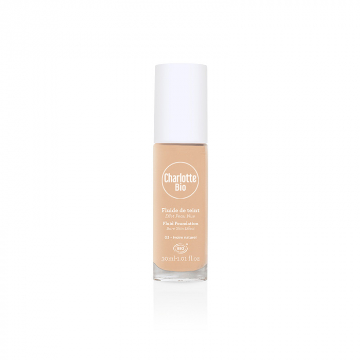 Fond de ten BIO fluid Ivoire Naturel, cu aloe vera si extract scoarta magnolie Charlotte Bio [5]