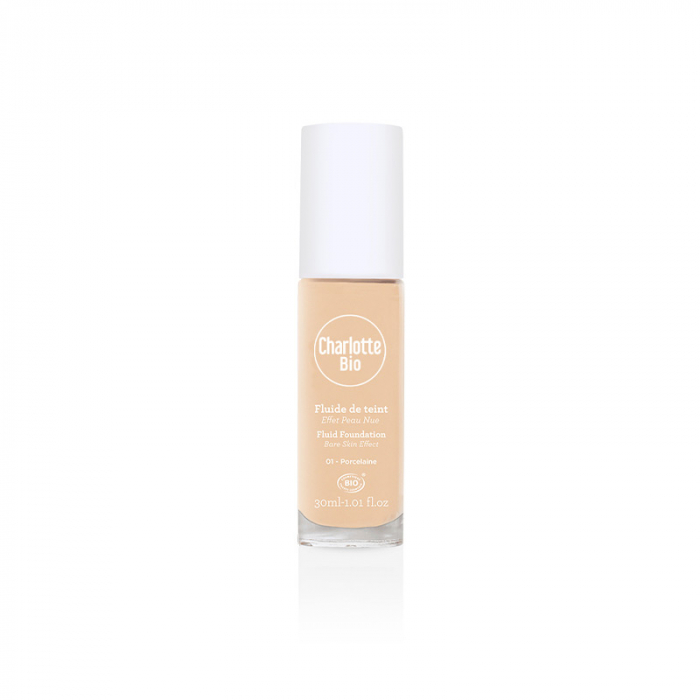 Fond de ten BIO fluid Porcelaine, cu aloe vera si extract scoarta magnolie Charlotte Bio [6]