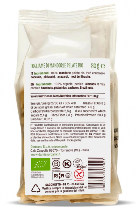 Fulgi BIO de migdale decojite Damiano [2]