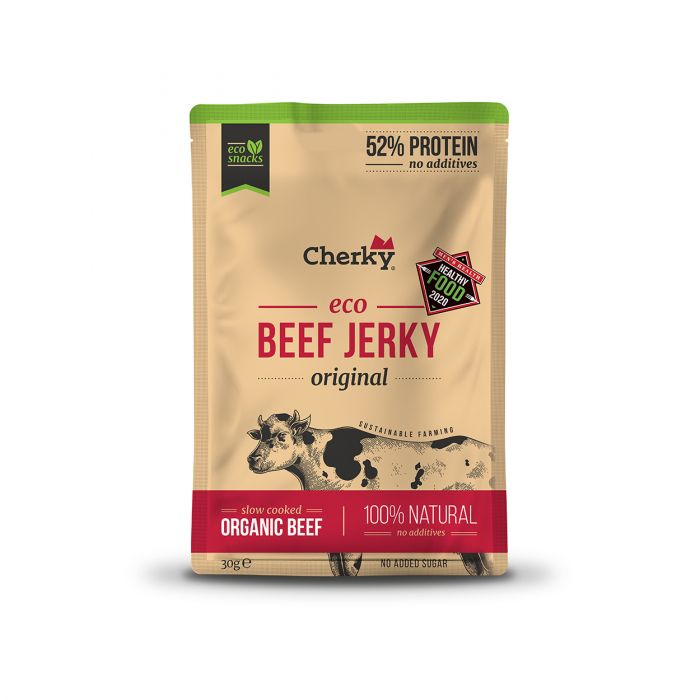 Gustare BIO din carne de vita(52% proteine) Cherky [3]