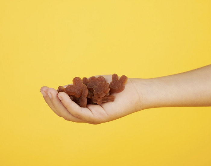Gustare(snack) BIO din capsuni si mere Triboo Smileat [3]