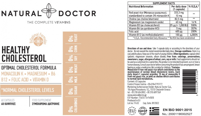 OLD HEALTHY CHOLESTEROL nivel normal de colesterol Natural Doctor [3]