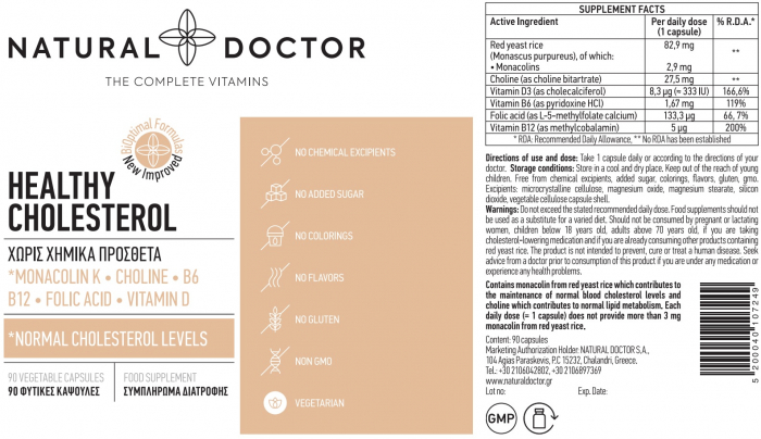 HEALTHY LIPID nivel normal de colesterol Natural Doctor [2]