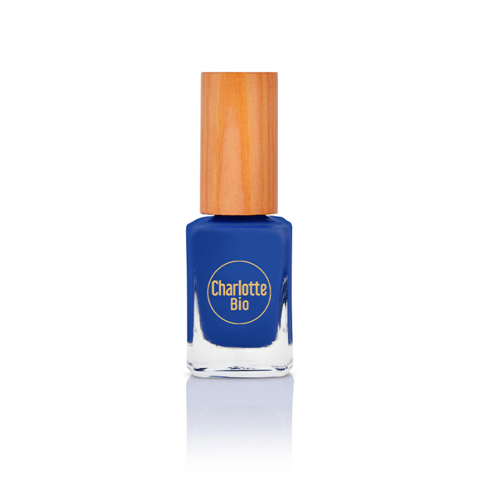 Lac VEGAN unghii, acoperire perfecta si de lunga durata Bleu Azur Charlotte Bio [4]
