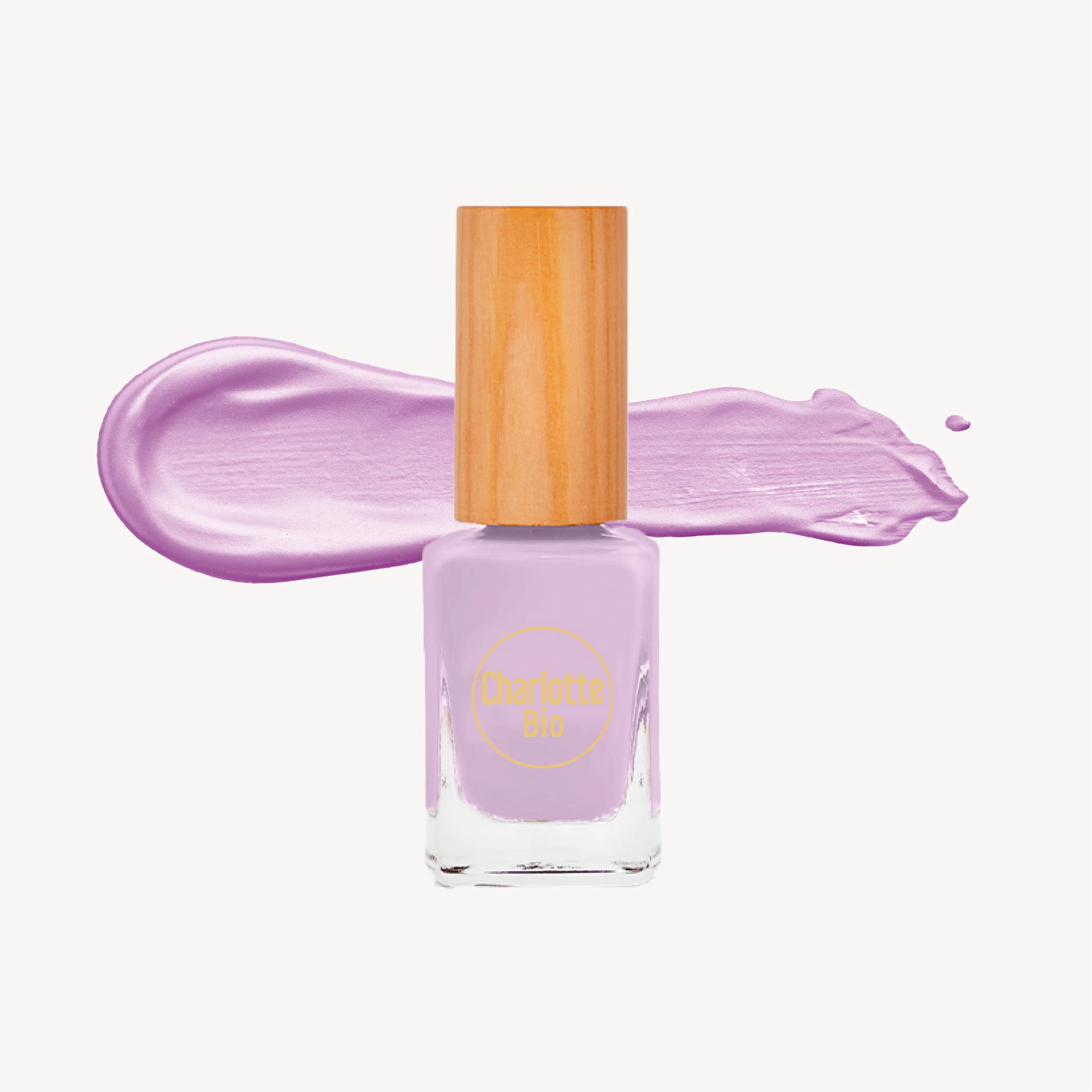Lac VEGAN unghii, acoperire perfecta si de lunga durata Lila Charlotte Bio [2]