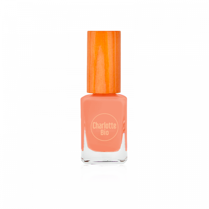 Lac VEGAN unghii, acoperire perfecta si de lunga durata Peach Charlotte Bio [3]