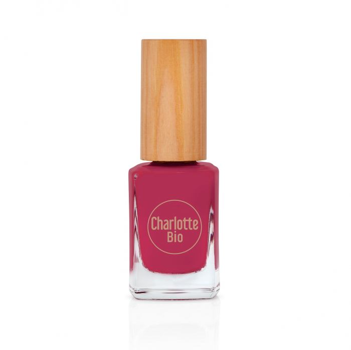 Lac VEGAN unghii, acoperire perfecta si de lunga durata Rose Framboise Charlotte Bio [4]