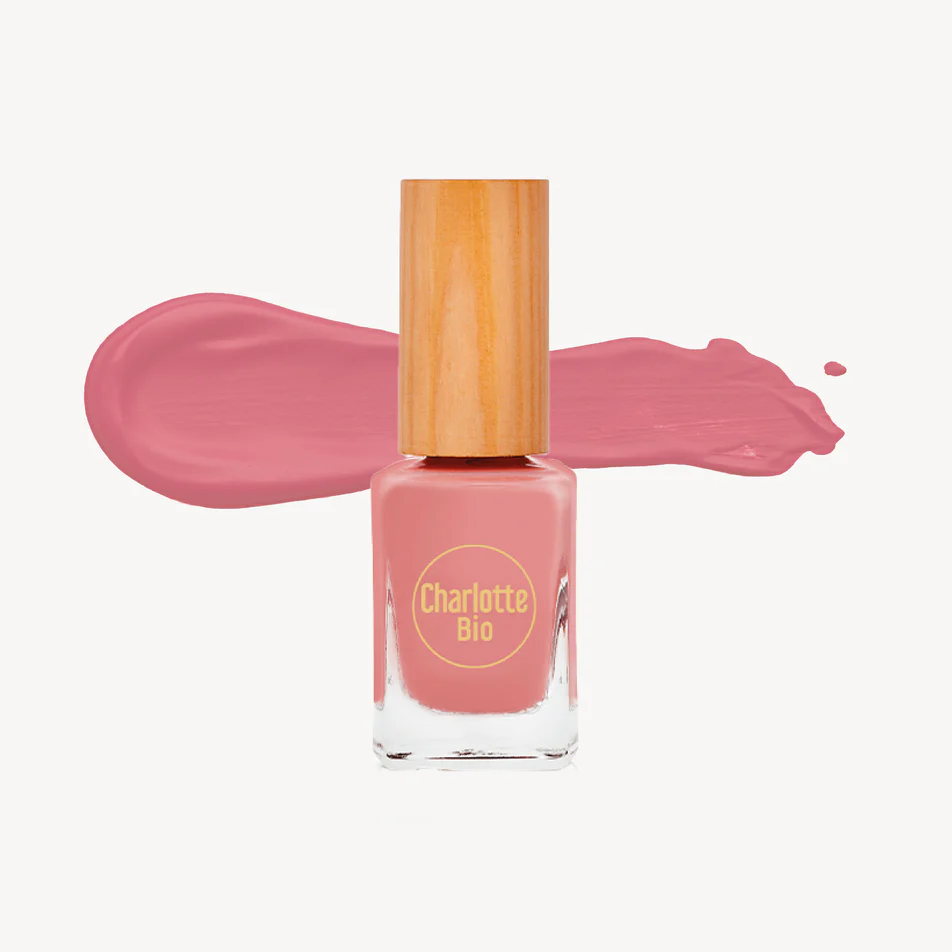 Lac VEGAN unghii, acoperire perfecta si de lunga durata Rose Vintage Charlotte Bio [2]