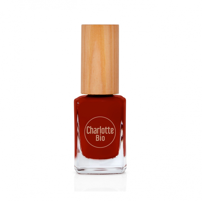 Lac VEGAN unghii, acoperire perfecta si de lunga durata Rouge Bordeaux Charlotte Bio [4]