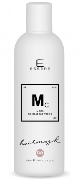 Masca fara parabeni BIO pentru par cu vanilie si cocos Essere [2]