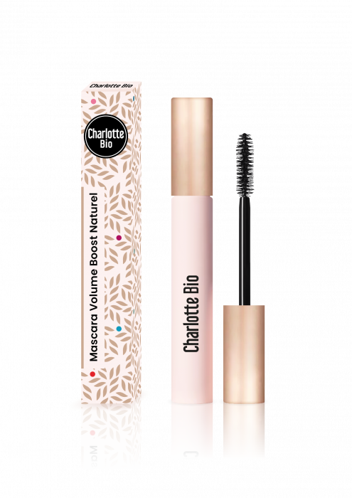 Mascara BIO Negru volum si alungire, cu apa trandafir, ulei ricin si ceara vegetala Charlotte Bio [7]