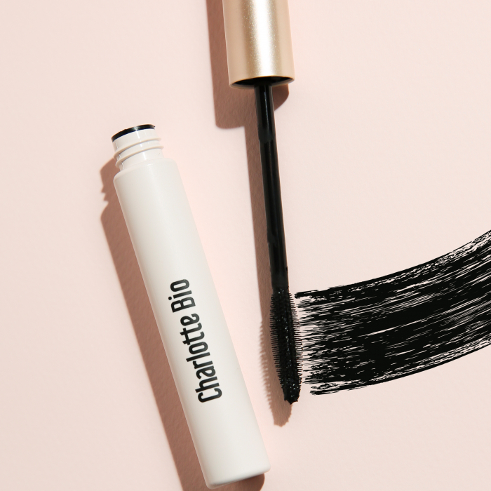 Mascara BIO Negru volum si alungire, cu apa trandafir, ulei ricin si ceara vegetala Charlotte Bio [8]