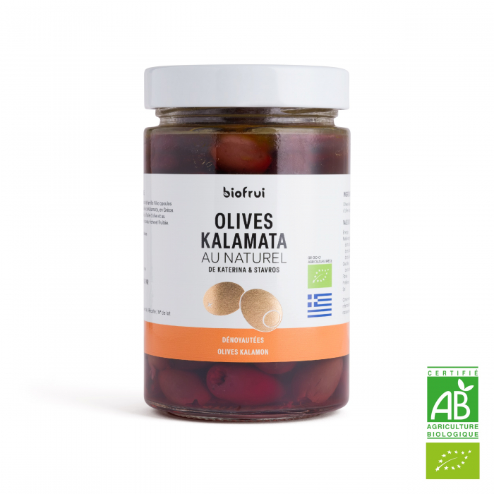Masline BIO fara samburi, in saramura, selectie Kalamon Biofruisec [3]