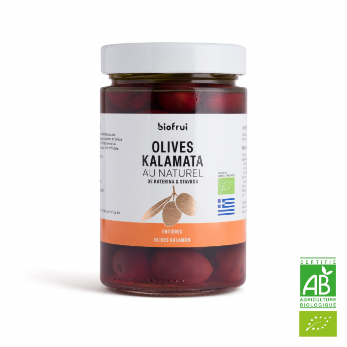 Masline BIO intregi, in saramura, selectie Kalamon Biofruisec [3]