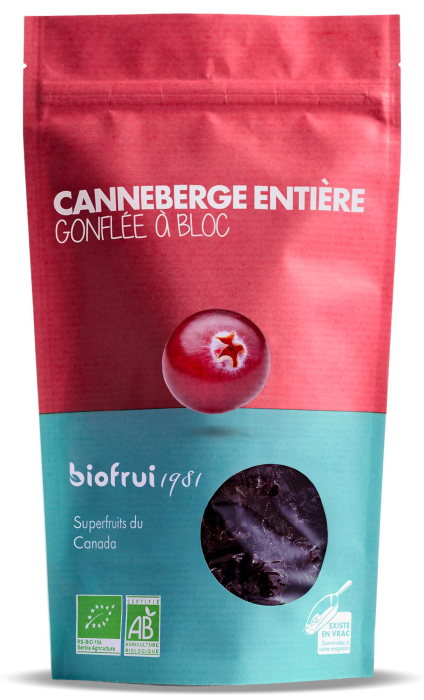 Merisoare intregi BIO fara zahar, din Canada Biofruisec [1]