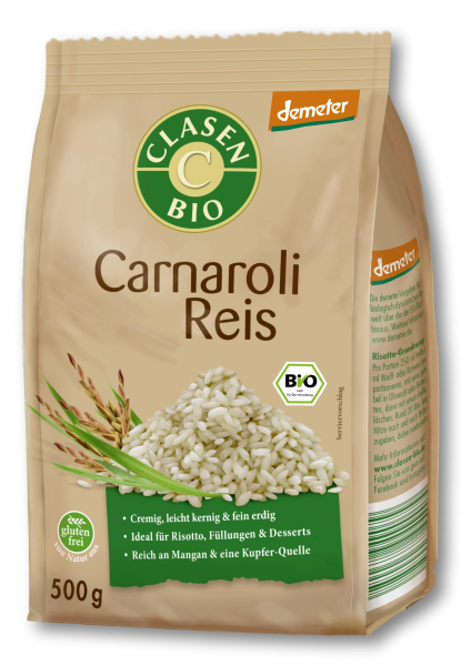 Orez carnaroli BIO demeter Clasen Bio [2]