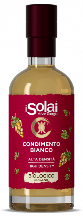 Otet BIO balsamic alb(ideal pentru salate) autentic Modena, densitate ≈ 1,27 iSolai [1]
