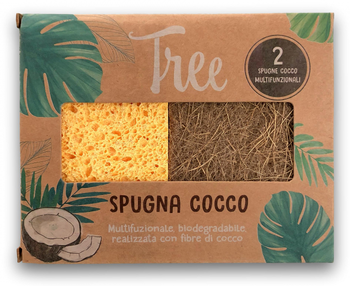Pachet 2 Bureti Multifunctionali din fibra de cocos Tree [2]