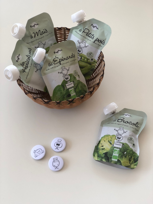 Piure BIO cu 39% spanac, +4/6 luni Popote [3]