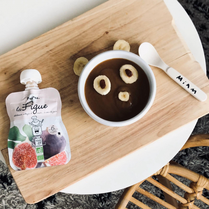 Piure BIO cu 70% smochine, +4/6 luni Popote [3]