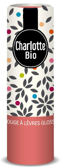 Ruj BIO stralucitor Rosewood, cu unt shea, ulei ricin si ceara vegetala Charlotte Bio [2]