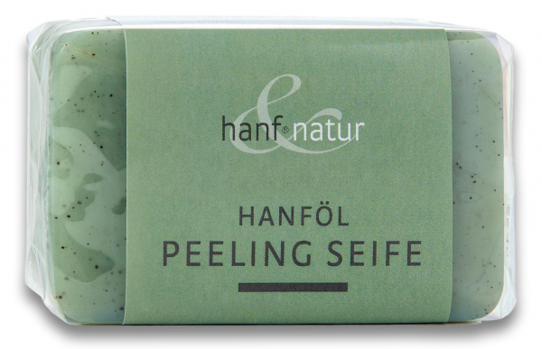 Sapun vegetal exfoliant din ulei de canepa Hanf & Natur [2]