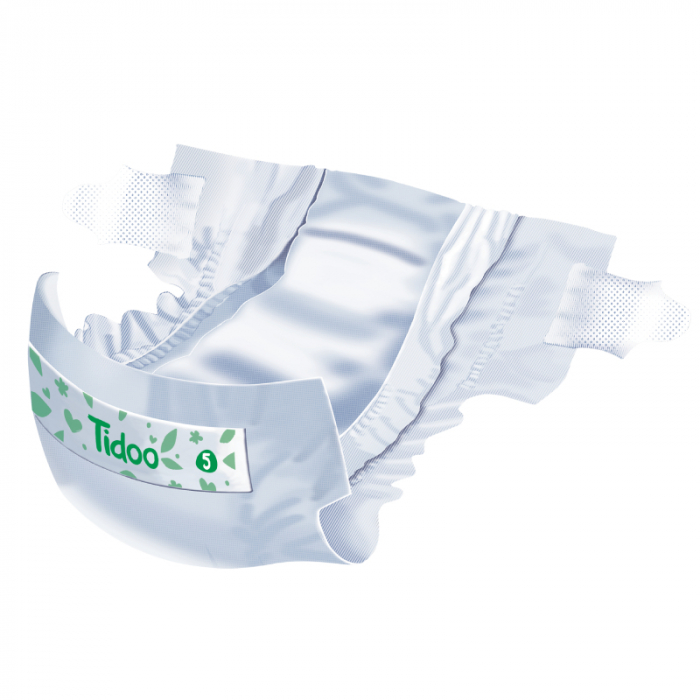 Scutece ECO hipoalergenice 11-25kg, marimea 5(format mare) Tidoo [2]