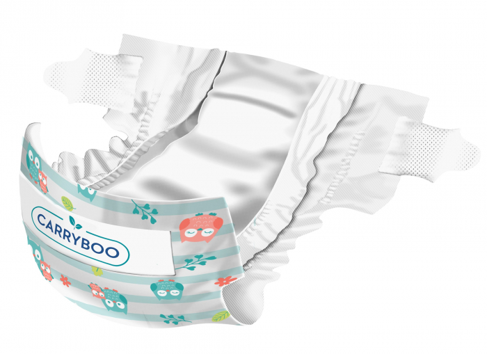 Scutece ECO hipoalergenice 16-30kg, marimea 6(format mare) Carryboo [2]