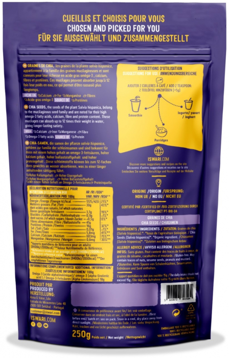 Seminte chia BIO fara gluten Iswari [2]
