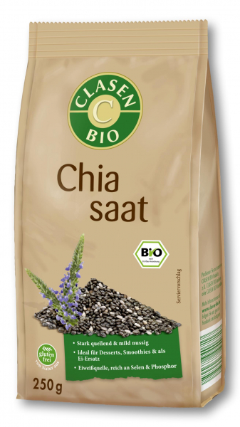 Seminte de chia BIO Clasen Bio [2]