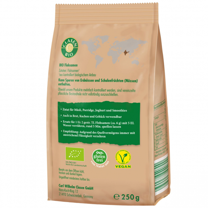 Seminte de psyllium BIO Clasen Bio [3]
