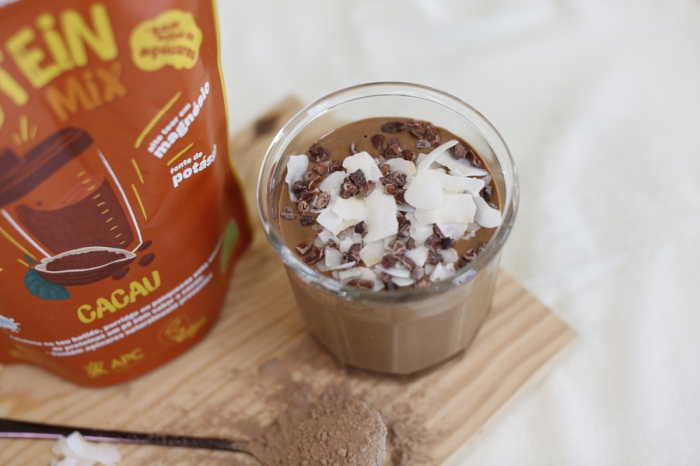 Shake proteic BIO cu cacao Shine Drinks [2]