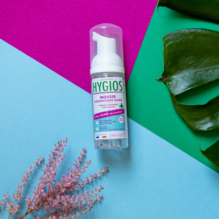 Spuma dezinfectanta si hidratanta pentru maini, fara parfum Hygios [6]